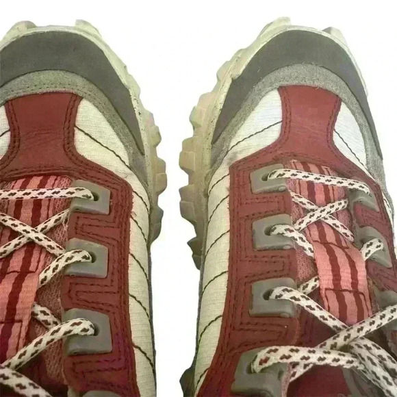 Caterpillar Intruder Chunky Steel toes Sneakers In Pink And Gray EU 40 Pre loved - Picture 14 of 14